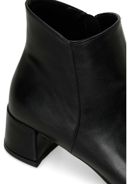 324108C.Z 4pr Siyah Kadın Topuklu Bot