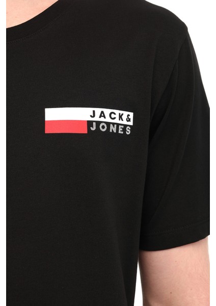 JJECORP LOGO TEE PLAY SS Siyah Erkek Kısa Kol T-Shirt indirimleri