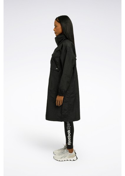 Performance Trench Siyah Kadın Ceket