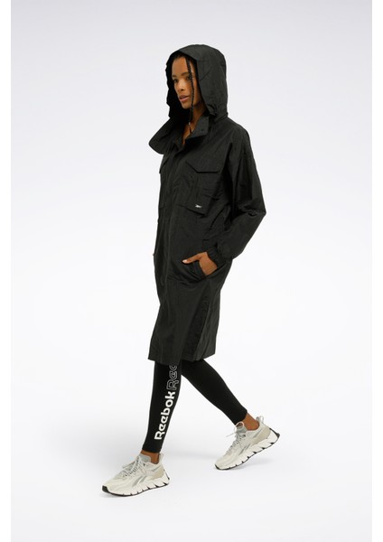 Performance Trench Siyah Kadın Ceket