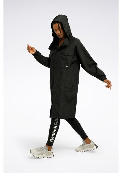 Performance Trench Siyah Kadın Ceket