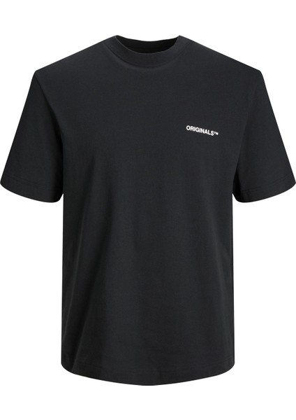 JORPAISLEY BACK TEE SS CR Siyah Erkek Kısa Kol T-Shirt