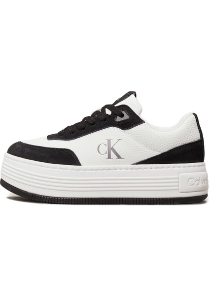 BOLD FLATF LOW LACE TUMB Beyaz Kadın Sneaker modelleri