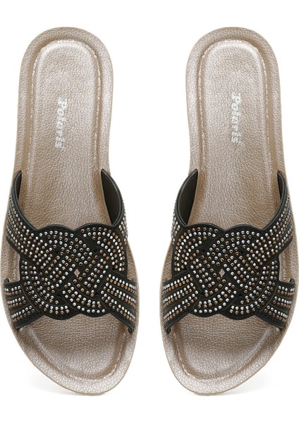 407035.Z5FX Siyah Kadın Ev Terliği fırsatları