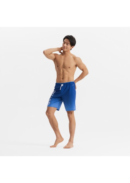 Nabaiji Erkek Uzun Deniz Şortu - Mavi - 100 fırsatları