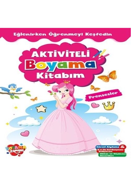 Aktiviteli Boyama Kitabı Prensesler