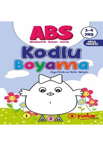 Abs 3-4 Yaş Kodlu Boyama