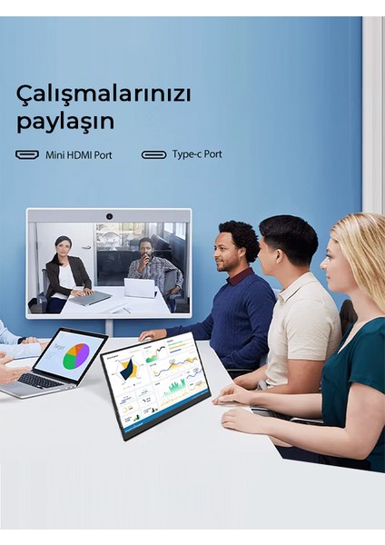 15.6" 60hz Ips Type-c Full Hd Taşınabilir Monitör fırsatları