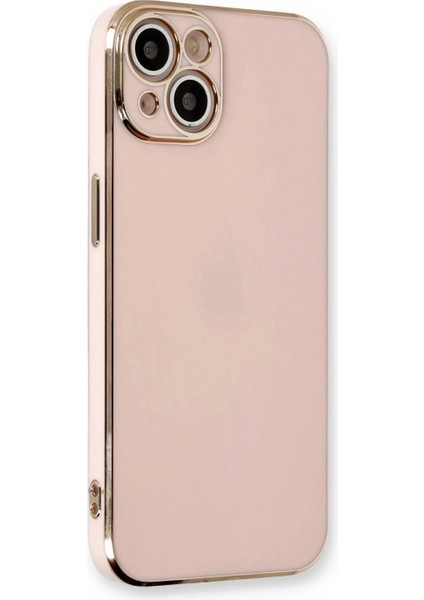 iPhone 13 Kılıf Volet Silikon - Pembe
