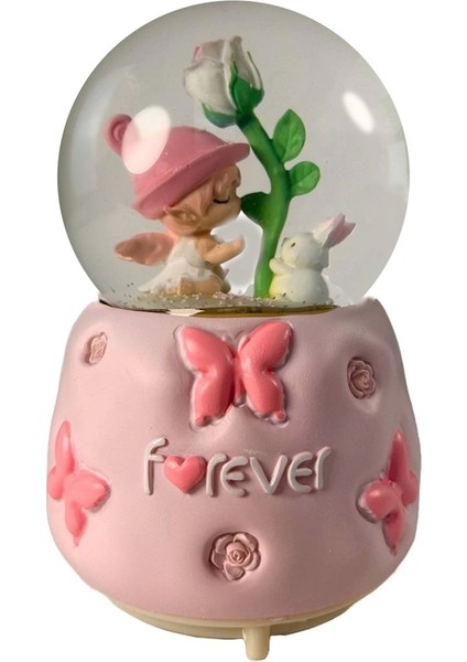 HDY0207 Orta Boy (B) Hediyelik Müzikli Işıklı Kar Atan Kar Küresi (Pilli) Forever fiyatları