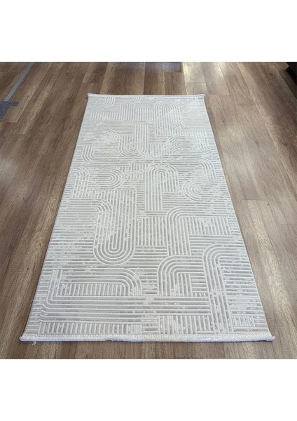 Markiz 1138 Krem modern Pamuk Taban Halı