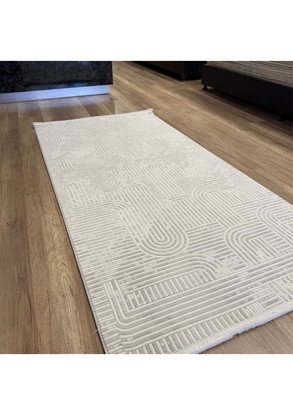 Markiz 1138 Krem modern Pamuk Taban Halı fiyatları