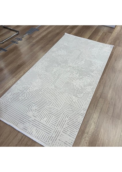 Markiz 1138 Krem modern Pamuk Taban Halı indirimleri