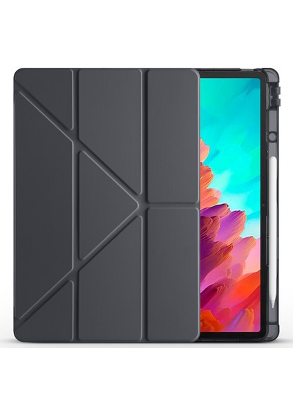 Yesnıce Lenovo Idea Tab Pro 12.7 TB-373FU Uyumlu Kalemlikli Standlı Uyku Modlu Katlanabilir Tablet Kılıfı fiyatları