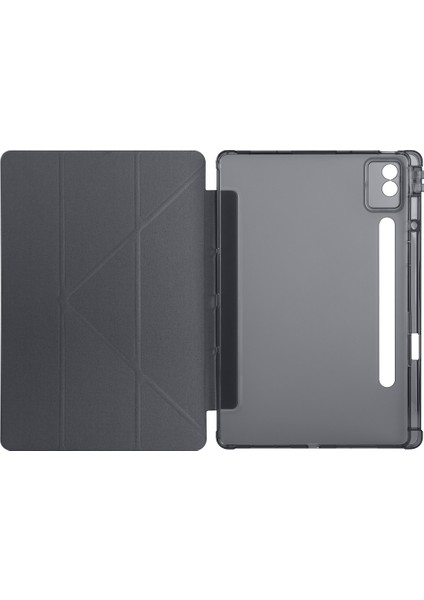 Yesnıce Lenovo Idea Tab Pro 12.7 TB-373FU Uyumlu Kalemlikli Standlı Uyku Modlu Katlanabilir Tablet Kılıfı