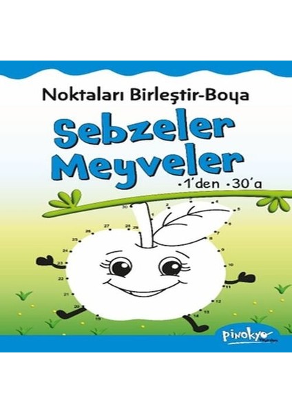Noktaları Birleştir-Boya Sebzeler-Meyveler-1 Den 30 A