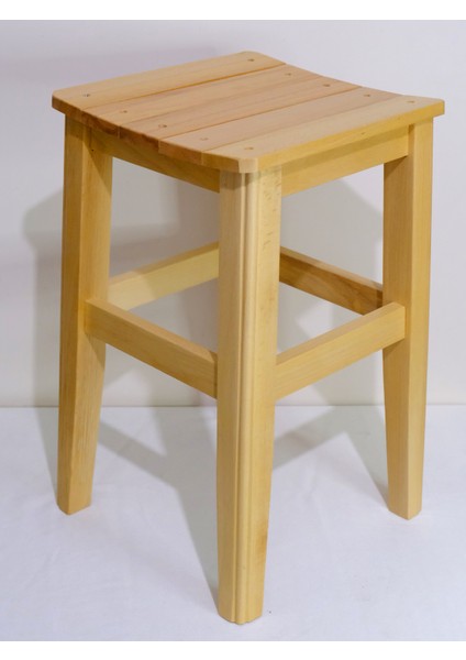 El Yapımı Çıtalı Tabure 45 cm indirimleri