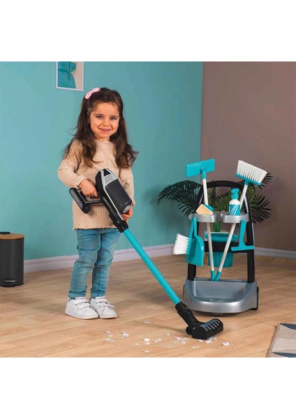 Smoby Rowenta Oyuncak Elektrikli Süpürge ve Temizlik Seti 330319 fırsatları