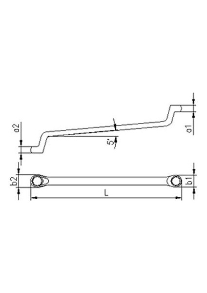 0430 Yıldız Iki Ağız Anahtar 10X11 mm fiyatları