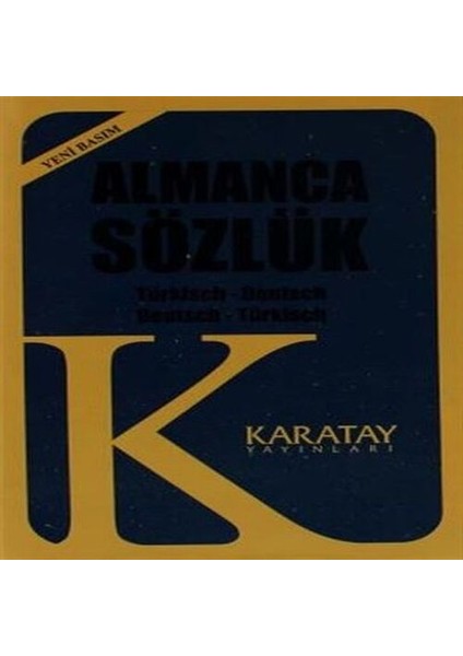 Almanca Türkçe Sözlük