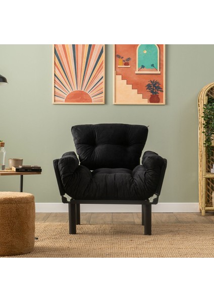 Nitta Tekli Koltuk - Siyah fırsatları