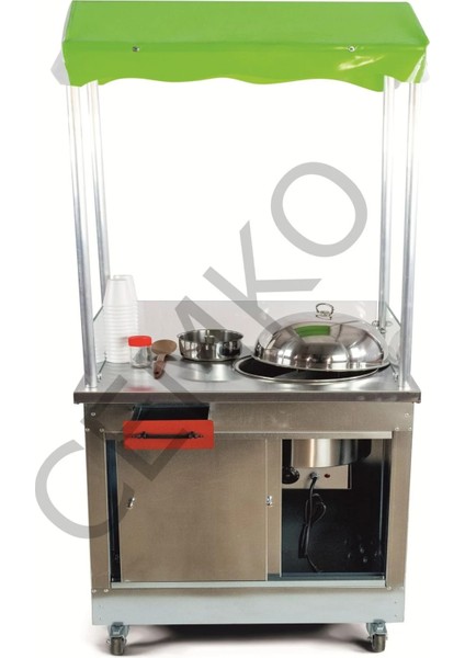 Bardak Mısır Arabası 50/70 Elektrikli