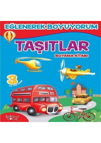 Taşıtlar Boyama Kitabım