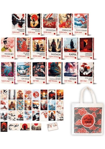 Japon Klasikleri Seti (17 Takım)