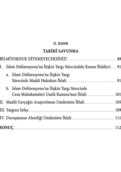 İslam Deklerasyonu Ve Tarihi Savunma - Aliya İzetbegoviç indirimleri