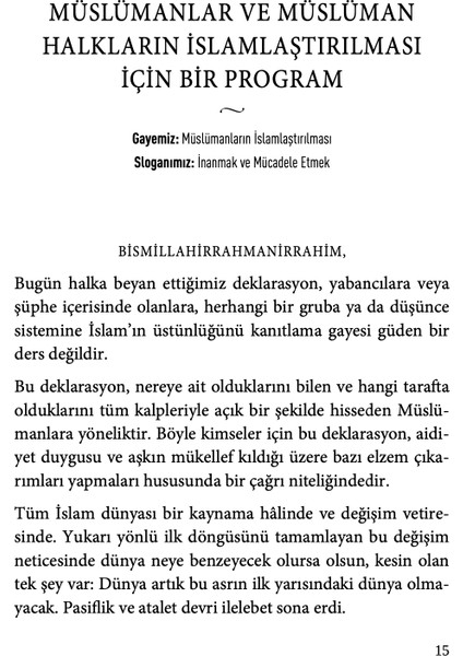 İslam Deklerasyonu Ve Tarihi Savunma - Aliya İzetbegoviç