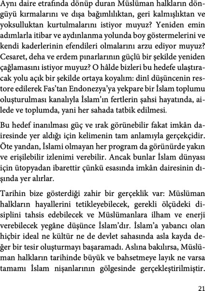 İslam Deklerasyonu Ve Tarihi Savunma - Aliya İzetbegoviç