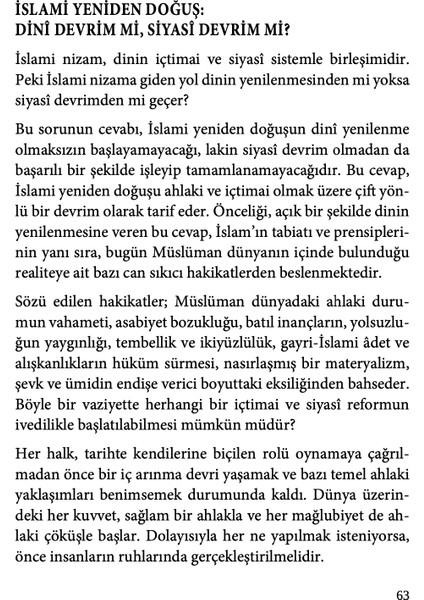 İslam Deklerasyonu Ve Tarihi Savunma - Aliya İzetbegoviç