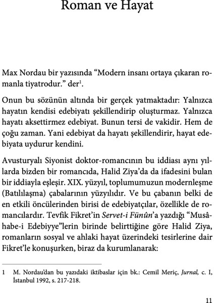 Roman Ve Hayat - M. Fatih Andı