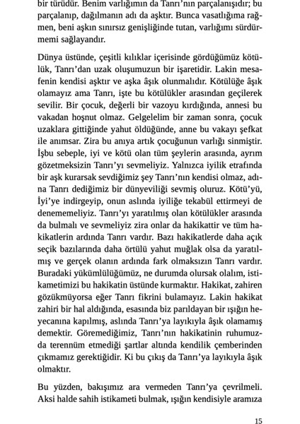 Allah Aşkı Üzerine Düzensiz Düşünceler - Simone Weil