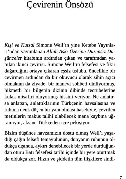 Biricik Dünya'mız (Ciltli) - Simone Weil modelleri