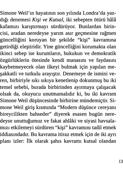Biricik Dünya'mız (Ciltli) - Simone Weil