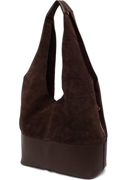 Deri Süet Iç Çantalı Kadın Çantası modelleri