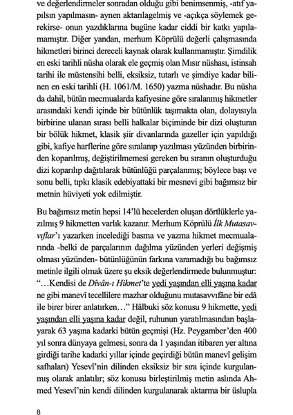 Yesevî Menakıpnâmesi - Altmış Üçte Girdim Yere - Ahmed Yesevî