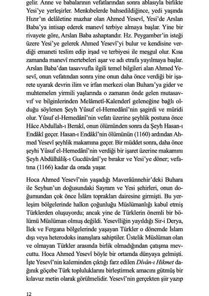 Yesevî Menakıpnâmesi - Altmış Üçte Girdim Yere - Ahmed Yesevî