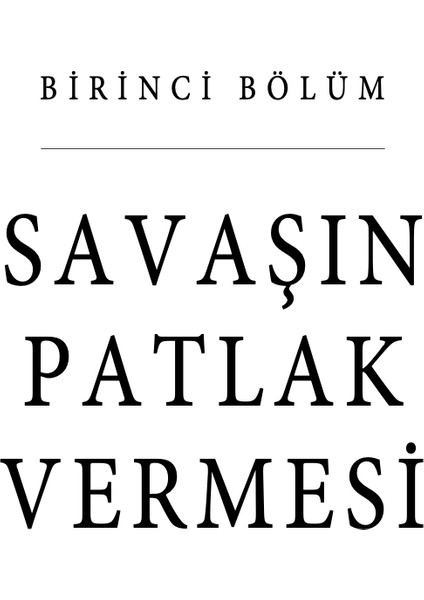 Birinci Dünya Savaşı - Norman Stone modelleri