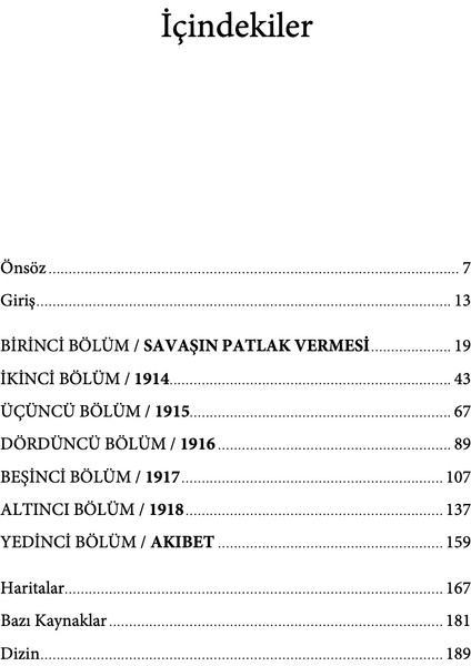 Birinci Dünya Savaşı - Norman Stone fırsatları