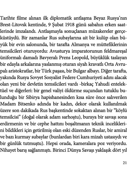 Birinci Dünya Savaşı - Norman Stone