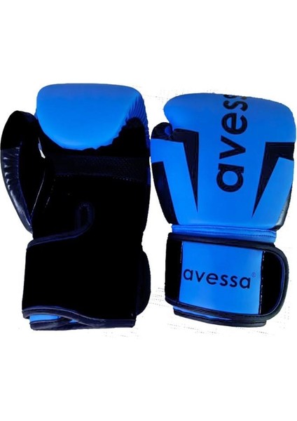 RING-306 Boks Eldiveni 6 Oz Mavi