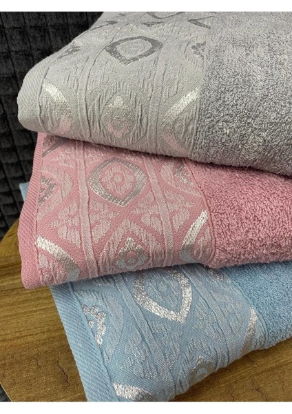 Göz Desen 3’lü Banyo Havlu Seti – 100X150 cm %100 Pamuk, Yumuşak Dokulu,desenli. indirimleri