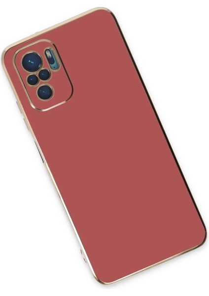 Xiaomi Redmi Note 10 Kılıf Volet Silikon - Kırmızı modelleri