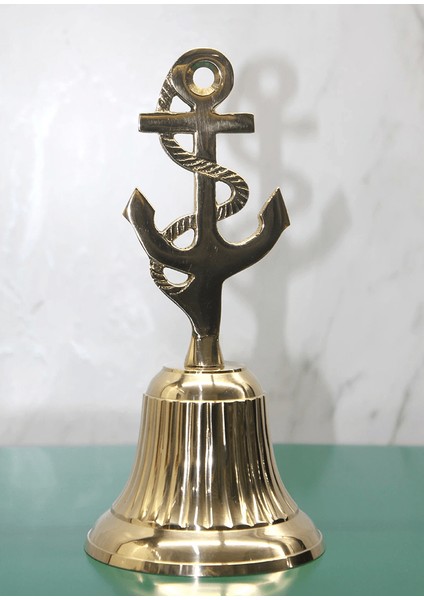 Pirinç Çapalı El Çanı 6872L - Lisinya