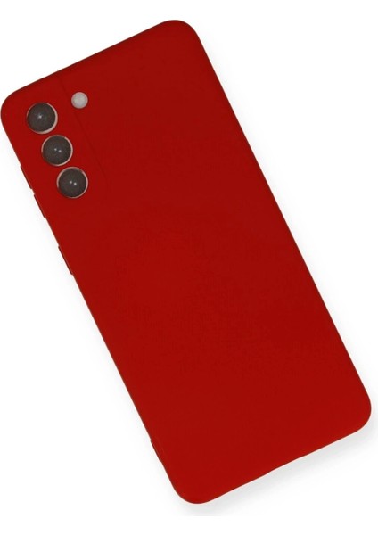 Samsung Galaxy S21 Plus Kılıf Nano Içi Kadife Silikon - Kırmızı modelleri