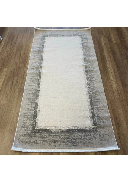 Valeria 1072 Gri Mikrofiber Antibakteriyel Modern Halı