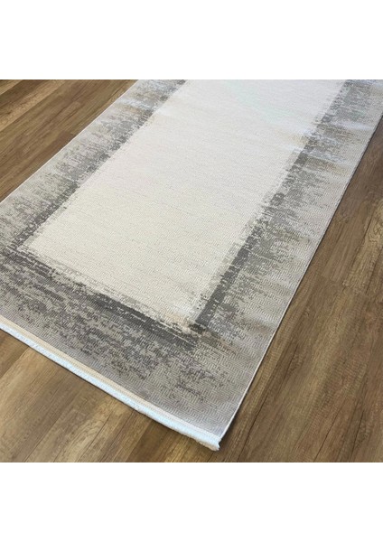 Valeria 1072 Gri Mikrofiber Antibakteriyel Modern Halı modelleri