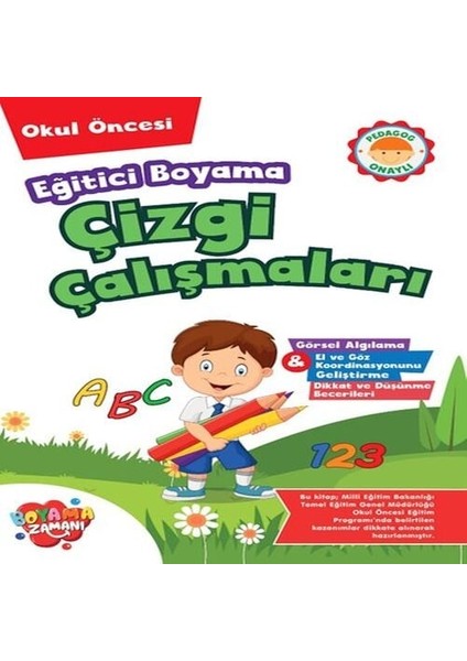 Eğitici Boyama - Çizgi Çalışmaları